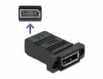 Delock System 45 DisplayPort adapter egyenes (81309)