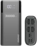 Dudao K8Max 4xUSB powerbank 30000mAh - Fekete