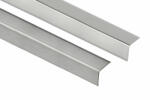 AVProfil AV Rozsdamentes élvédő inox sarokléc selyemfényű sarokprofil 25x25x2500 mm saválló saroktakaró sarokvédő L profil