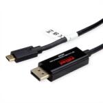 Roline Cablu bidirectional USB type C la Displayport 4K60Hz T-T 2m, Roline 11.04. 5958* (11.04.5958-10)
