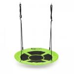 ECOTOYS Leagan pentru copii rotund, tip cuib de barza, suspendat, 110 cm, Verde, Ecotoys MIR6001 Leagan