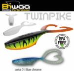 Biwaa Twinpike 6" 15cm 24g 01 Blue Chrome swimbait 3db/csg (B000847)