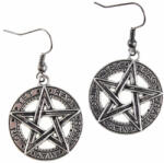 FALON Cercel PENTAGRAM- PSY434
