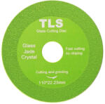  TLS GLASS PRO ultravékony gyémánt vágókorong d110x22, 23x1.0/1, 6x15 mm - üveg- és kemény anyagok precíziós vágásához