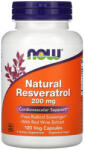 NOW Natural Resveratrol with Red Wine Extract, 200 mg, Now Foods, 120 capsule