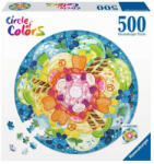 Ravensburger Puzzle Cerc Inghetata, 500 Piese (RVSPA17348) - carlatoys Puzzle