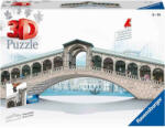 Ravensburger Puzzle 3D Podul Rialto, 216 Piese (RVS3D12518) - carlatoys