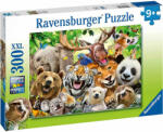 Ravensburger Puzzle Selfie Cu Animale Exotice, 300 Piese (RVSPC13354) - carlatoys Puzzle