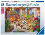 Ravensburger Puzzle Cabana Cozy, 1000 Piese (RVSPA17495) - carlatoys Puzzle