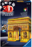 Ravensburger Puzzle 3D Led Arc De Triumf, 216 Piese (RVS3D12522) - carlatoys