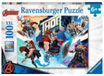 Ravensburger Puzzle Avengers Thor, 100 Piese (RVSPC13376) - carlatoys Puzzle