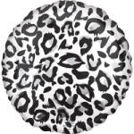 Amscan Anagram Balon folie rotund imprimat leopard gri 43 cm - articole-petreceri - 9,99 RON