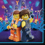 LEGO® kaland Movie szalvéta 16 db-os 33x33 cm (DPA511711) - gyerekagynemu