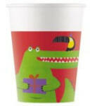  Krokodil Croco papír pohár 8 db-os 200 ml (PNN90557) - gyerekagynemu