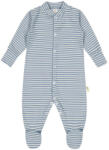 Bio Baby Бебешки гащеризон на райе Bio Baby - 62 сm, 3-4 месеца, син (97222419)