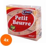Croco Set 4 x Biscuiti Croco Petit Beurre 300 g (FXE-4xEXF-TD-EXF13396)