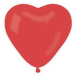  Léggömb, 25cm, szív alakú, piros, 10db/cs (CR10-45CS) - nyomtassingyen