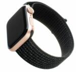 Fixed Nylon Strap Apple Watch 42/44/45mm, reflective Fekete (FIXNST-434-REBK) - nyomtassingyen