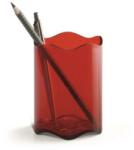 Durable Írószertartó, műanyag, DURABLE, "Trend", áttetsző piros (1701235003) - nyomtassingyen