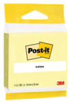 3M Öntapadó jegyzettömb, 76x76 mm, 100 lap, 3M POSTIT, sárga (7100172243) - nyomtassingyen
