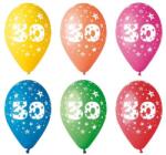  Léggömb, 26cm, számos, 30, 5db/cs (11-PRINT30) - nyomtassingyen