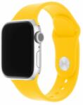 Fixed Szilikon Strap Set Apple Watch 38/40/41 mm, Sárga (FIXSST-436-YL) - nyomtassingyen