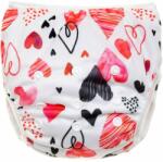 T-Tomi Diaper Swimwear Hearts scutece lavabile tip slip de înot 5-12 kg 1 buc