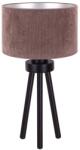 Duolla - Asztali lámpa LYON 1xE27/15W/230V átm. 30 cm barna 602310 (DU602310)