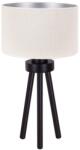 Duolla Duolla - Asztali lámpa LYON 1xE27/15W/230V átm. 30 cm krémes DU602259 (DU602259)