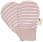 Bio Baby Mănuși pentru copii Bio Baby - bumbac organic, dungi roz și albe (97222978)