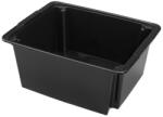 HEIDRUN Boxmania Tároló doboz 22L 43x34x18, 5cm fekete (5103)
