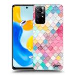Picasee Fekete szilikon tok az alábbi mobiltelefonokra Xiaomi Redmi Note 11S 5G - Colorful roof
