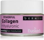 Farmona Natural Cosmetics Laboratory Dermiss Powerful Collagen + Hyaluronic Crema de fata Hrănitoare pentru zi și noapte 50 ml