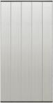 vidaXL Комарник за врата с мрежеста завеса от 5 части черен 120x240 см (148711)