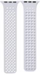 Phoner Spike Apple Watch szilikon szíj, 49/45/44/42mm, felhőszürke - speedshop