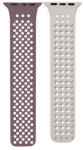 Phoner Spike Apple Watch szilikon szíj, 38/40/41mm, lila/barna - speedshop