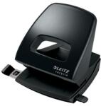 Leitz Lyukasztó, kétlyukú, 30 lap, LEITZ Recycle NeXXt , fekete (E50030095) - papirdepo