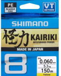 Shimano Fir Shimano Kairiki 8 0.215mm 20.8kg 150m Yellow (SH.59WPLA58R36)