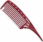 YS PARK 603 Pieptan profesional pentru frizerie cu maner - rosu (4981104351174)