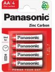 Panasonic RedZinc R6RZ/4BP AA/ceruza cink-mangán tartós elem 4 db/csomag (R6R-4BP) - bestbyte
