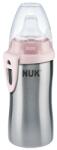Nuk Sticla cu vârf de silicon Nuk - Active Cup, cu efect termic, 215 ml, roz (10255328)