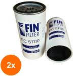 FIN-FILTER Set 2 x Filtru Combustibil FC5700 220 mm lung. , Infiletabil, FIN-FILTER (RAJ-2xFC5700)