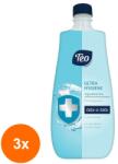 Teo Set 3 x Rezerva Sapun Lichid Teo Ultra Hygiene Fresh Clean, 800 ml