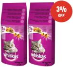 Whiskas Whiskas Adult Beef Dry Food 2x14kg