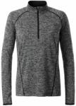 Daiber Tricou functional de damă cu mânecă lungă JN497 - Negru prespălat / neagră | 2XL (JN497-1752226)