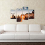 4 Decor Tablou canvas 4 piese - Poarta raiului