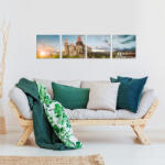 4 Decor Tablou canvas 4 piese - Castelul Corvinilor