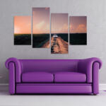 4 Decor Tablou canvas 4 piese - Inspectie pe teren