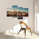 4 Decor Tablou canvas 4 piese - Cladiri vechi