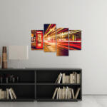 4 Decor Tablou canvas 4 piese - London s lights